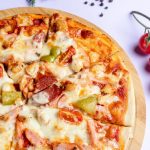Pizza-with-sausages